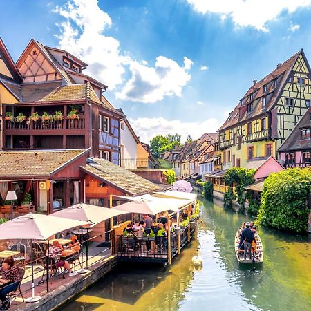 Le Marcellin Colmar - Garage - Terrasse Appartement Buitenkant foto