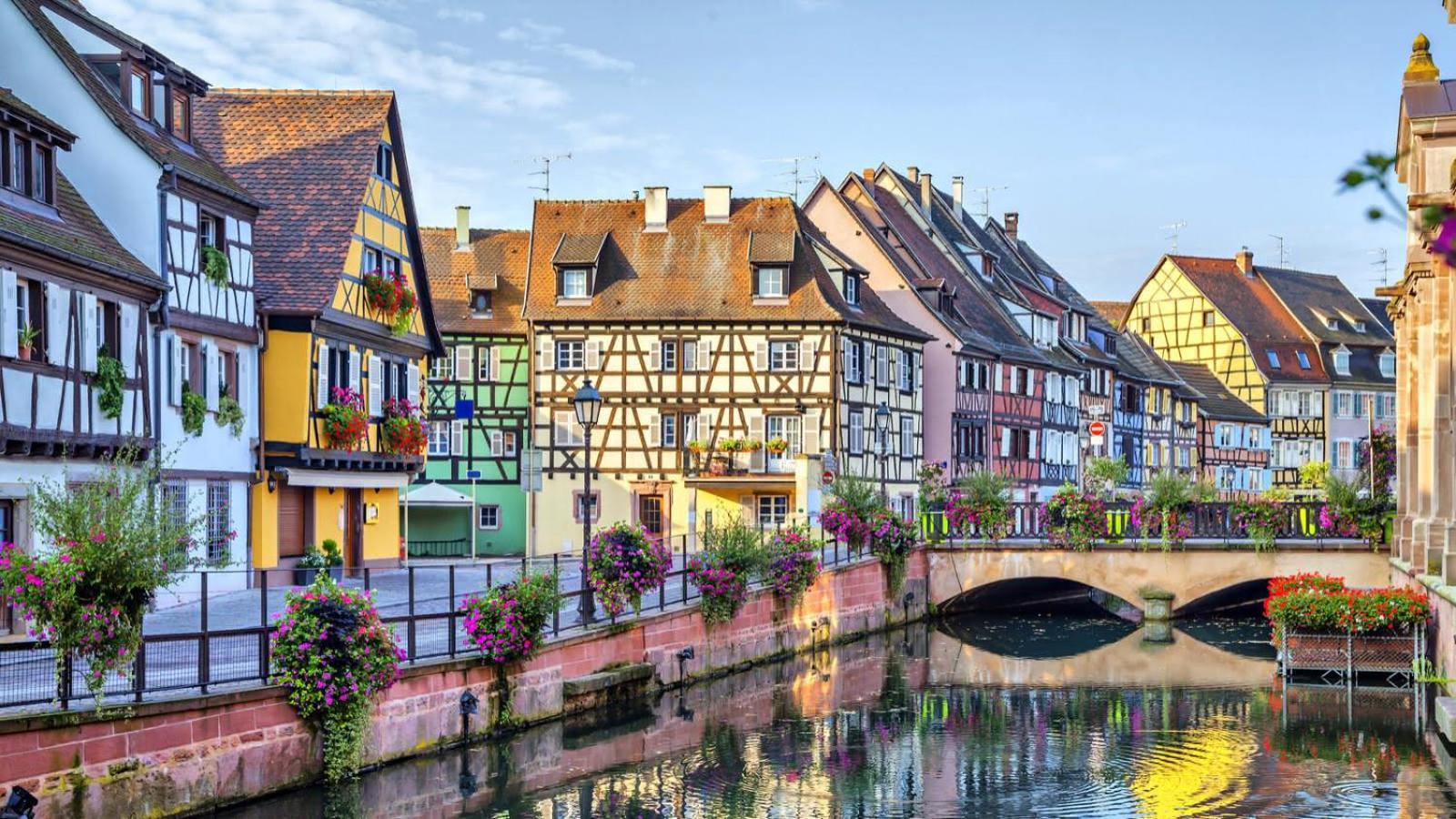 Le Marcellin Colmar - Garage - Terrasse Appartement Buitenkant foto